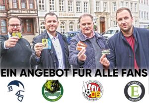 Mannschaftsfoto des HC Eintracht Hildesheim