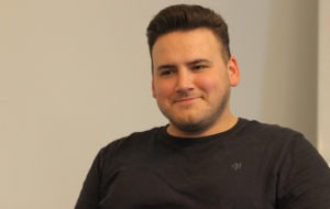 Kevin Bartz beim HC Eintracht Hildesheim