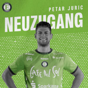 Neuzugang Petar Juric beim HC Eintracht Hildesheim
