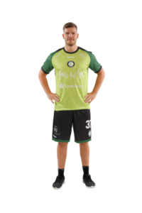 Moritz Schade in einer Spielsituation für den HC Eintracht Hildesheim