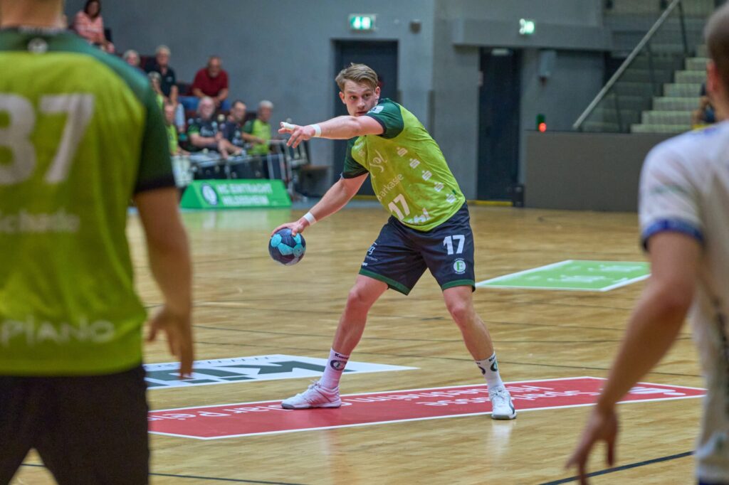 Spielsituation des HC Eintracht Hildesheim gegen Fredenbeck