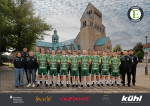 Mannschaftsfoto des HC Eintracht Hildesheim Saison 2024/25