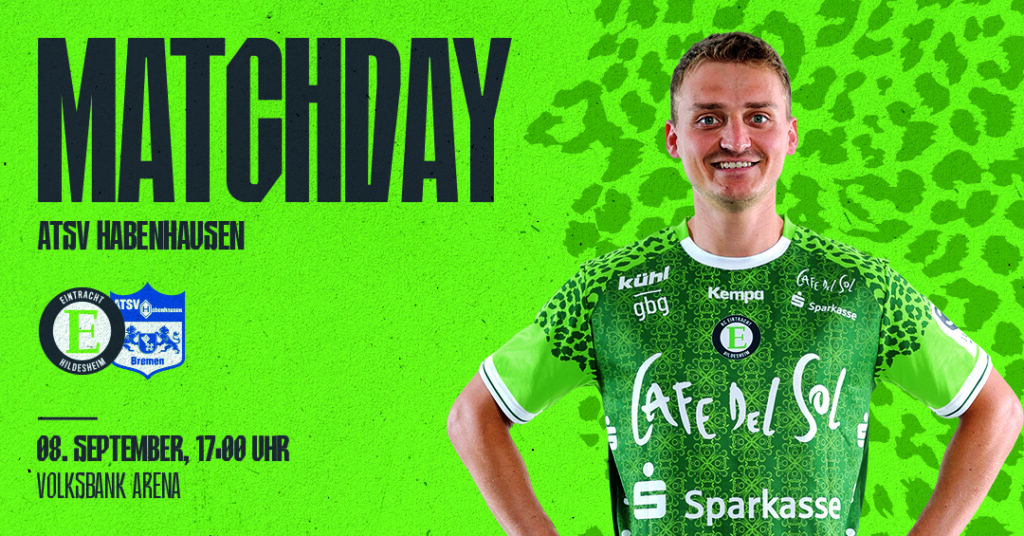 Sponsoring-Motiv zum Spiel des HC Eintracht Hildesheim gegen ATSV