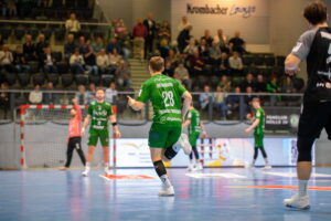 Lukas Quedenbaum beim HC Eintracht Hildesheim