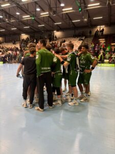 Mannschaft des HC Eintracht Hildesheim nach dem Spiel